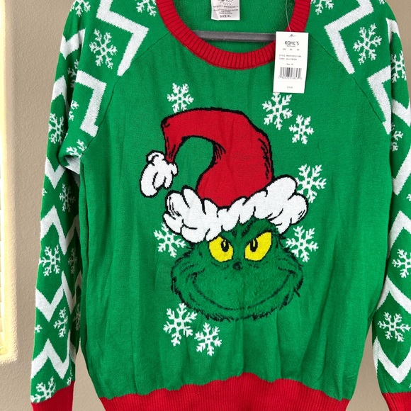 Dr. Seuss | Sweaters | Grinching Christmas Sweater Womens Grinch ...